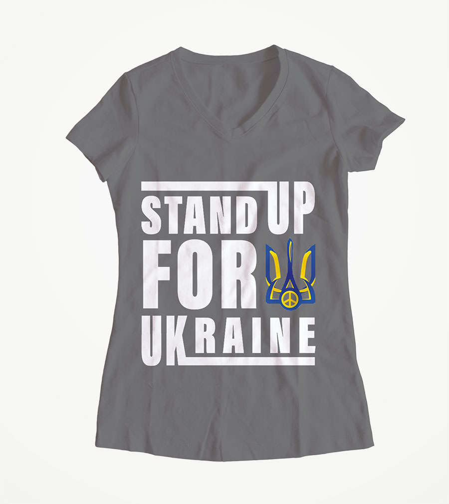 Stand up for Ukraine | Frauen Basic Shirt